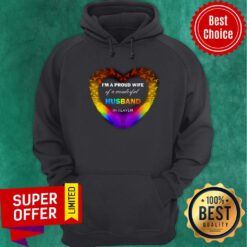 I'm A Proud Wife Husband In Heaven Hoodie
