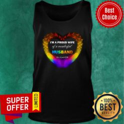 I'm A Proud Wife Husband In Heaven Tank Top