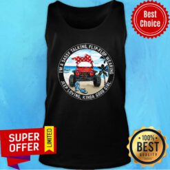 I'm A Sassy Talking Flip Flop We Wearing Jeep Loving Kinda Tank Top