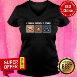 I'M A Simple Man Farmer V-neck