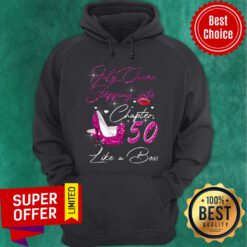 July Queen Stepping Into Chapter 50 Like A Boss Hoodie