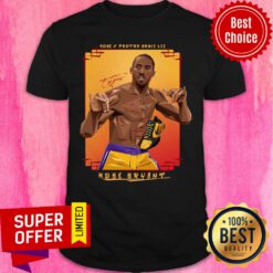 Kobe V Proted Bruce Lee Kobe Bryant Baseball Shirt