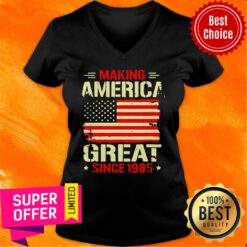 Making America Great Since 1985 V-neck