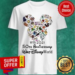 Mickey 50th Anniversary Walf Disney World Shirt