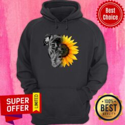 My Pitbull Is A Sunflower Hoodie