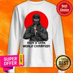 Ninja Hide Seek World Champion Sweatshirt