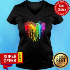 Official RB Sailor Heart Color V-neck