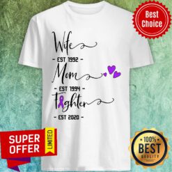 Personalizable Wife Mom Fighter Shirt