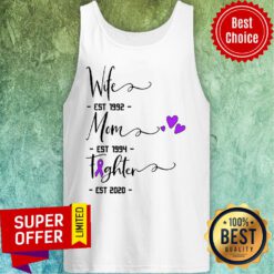 Personalizable Wife Mom Fighter Tank Top