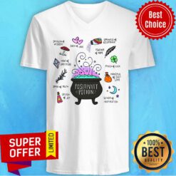 Positivity Potion Dash Love Sprinkle Hope V-neck