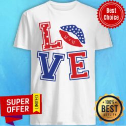 Premium Love American Flag Shirt