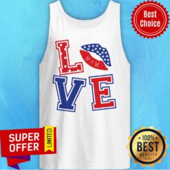 Premium Love American Flag Tank Top