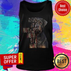 Rottweiler Heart Of A King For Rottweiler Lover Tank Top