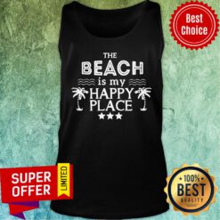 The Beach Is My Happy Place Tank Top