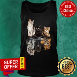 Underwater Cats Shadow Is Tiger And Panther Tank Top