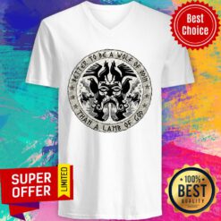 Viking Wolf Of Odin Than A Lamb Of God V-neck