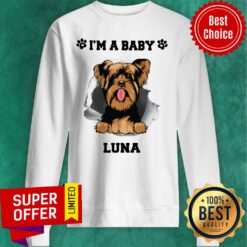Yorkshire Terrier I'm a Baby Sweatshirt