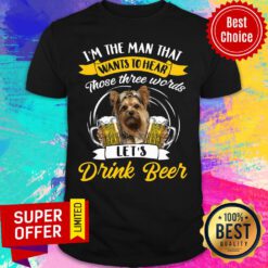 Yorkshire Wants To Heart Let's Drink Beer Shirt