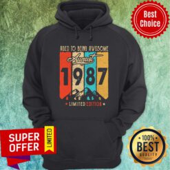 Aged To Being Awesome August 1987 Limited Edition Hoodie