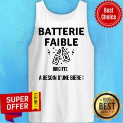Batterie Faible Brigitte A Besoin Dune Biere Tank Top