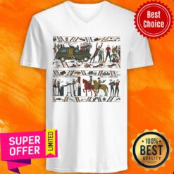 Bayeux Kicking Out Time Square V-neck