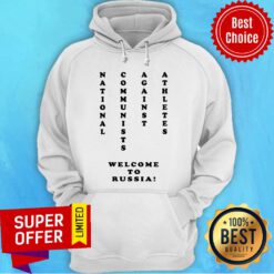 Brian Bosworth NCAA National Communists Against Athletes Welcome To Russia Hoodie