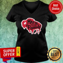Buffalo Bills Mafia Means Family V-neck
