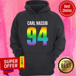 Carl Nassib Supporting Lgbtq Favorite Football Player Hoodie