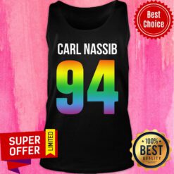 Carl Nassib Supporting Lgbtq Favorite Football Player Tank Top