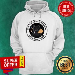 Cat I Like Cats And Cardmaking And Maybe 3 People Hoodie