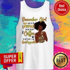 December Girl With Jesus In My Heart Tank Top