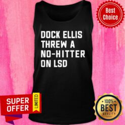 Dock Ellis Threw A No-hitter On LSD Tank Top