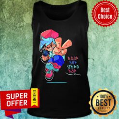 Friday Night Funkin Battle Beer Bop Shoo Bee Tank Top