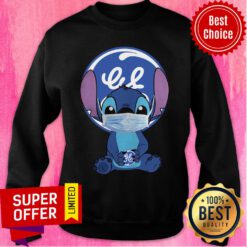 GE Stitch Wears Face Mask Sweatshirt