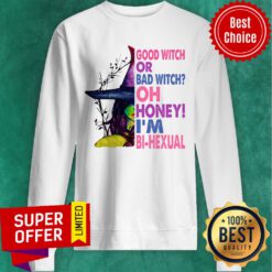 Good Witch Or Bad Witch Oh Honey I'm Bihexual Sweatshirt