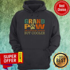 Grandpaw Like A Regular Grandpa But Cooler Hoodie