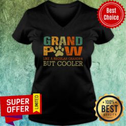 Grandpaw Like A Regular Grandpa But Cooler V-neck