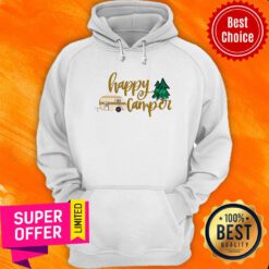 Happy Camper Car Camping Hoodie