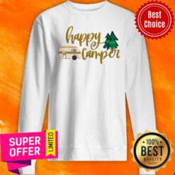 Happy Camper Car Camping Sweatshirt