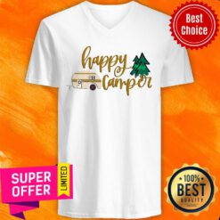 Happy Camper Car Camping V-neck