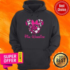 Mickey Girl Pink Warrior Hoodie