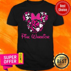 Mickey Girl Pink Warrior Shirt