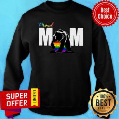 Nice Bear Proud Mom LGBT Sweatshirt