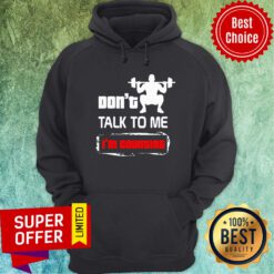 Nice Don't Talk To Me I'm Counting Hoodie