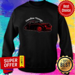Official Gasoline Vintage Car Sweatshirt