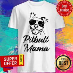 Official Pitbull Mama Dog Shirt