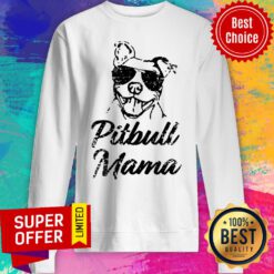 Official Pitbull Mama Dog Sweatshirt