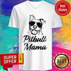 Official Pitbull Mama Dog V-neck