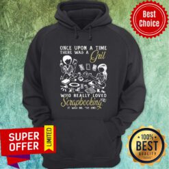Once Upon A Time Girl Scrapbooking Hoodie
