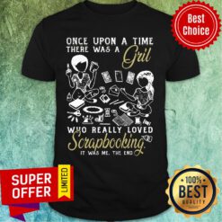 Once Upon A Time Girl Scrapbooking Shirt